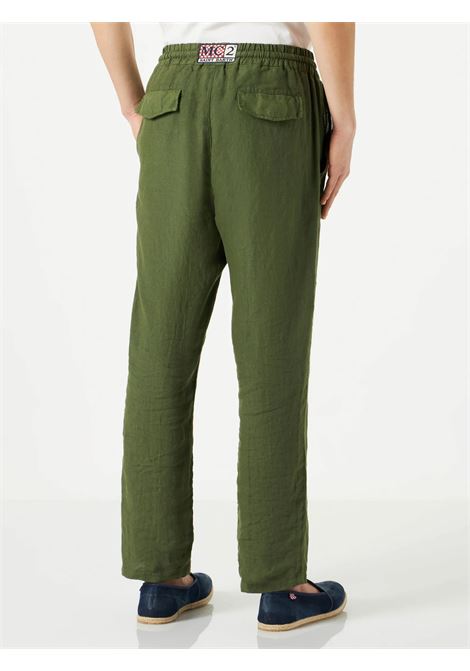 Pantalone in lino MC2 Saint Barth MC2  SAINT BARTH | Pantaloni | CAA0001/00513D52
